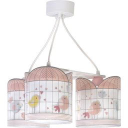 Lampa sufitowa Ptaszki Little Birds 3x60W E27 Dalber 71284
