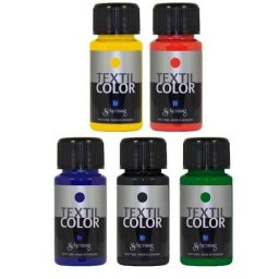 Farby do tkanin Schjerning 5x50ml zestaw
