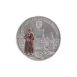 Cook Islands - 2009, 5 dolarów - Liga Hanzeatycka - LUBECK