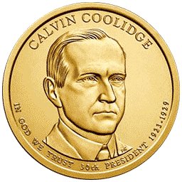 1 dolar 2014 - Calvin Coolidge (D)