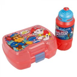 Zestaw Bidon Śniadaniówka Lunch Box PSI PATROL PAW