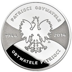 20 zł 2014 Patrioci 1944 Obywatele 2014