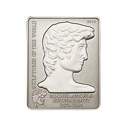 Cook Islands - 2010, 5 Dollars - Rzeźby świata - Michał Anioł - Dawid