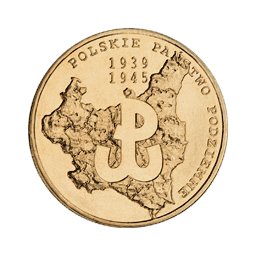 2 zł 2009 70. rocznica utworzenia Polskiego Państwa Podziemnego