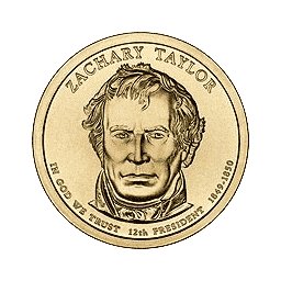 1 dolar 2009 - Zachary Taylor (P)