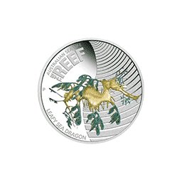 Australia - 2009, 50 cents - Leafy Sea Dragon - Australoplawikonik - Życie morskie rafy