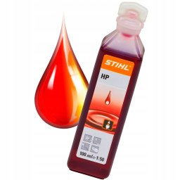 OLEJ DO SILNIKÓW DWUSUWOWYCH STIHL HP 0.1L 100ML 2-SUW DO SILNIKA MIESZANKI PALIWOWEJ ORYGINAŁ OLEJ SILNIKOWY STIHL CZERWONY do silników dwusuwowych Kos Pilarek Dmuchaw Podkaszarek Nożyc Sekatorów Opryskiwaczy itp.do silników dwusuwowych
