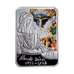 Andora - 2010, 10 Dinarów - Malarze świata - Albrecht Durer