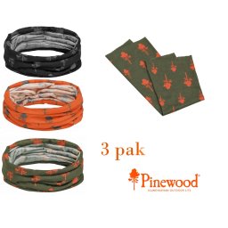Chusta myśliwska wielofunkcyjna - 3 szt zestaw Pinewood 5896 WYPRZEDAŻ
