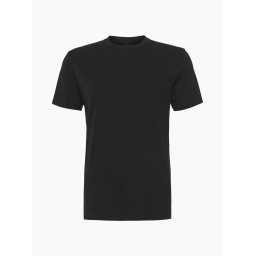 Ragman T-shirty pakowane po 2 szt. Mężczyźni Bawełna czarny jednolity, XXL