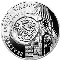 10 zł 2014 Historia Monety Polskiej - Brakteat Leszka Białego