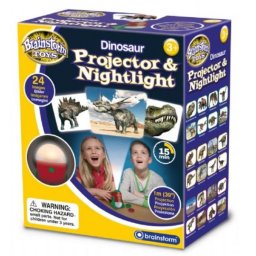 Lampka nocna i projektor slajdów z Dinozaurami