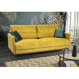 CARMEN Sofa 3DL z funkcją spania i pojemnikiem na pościel