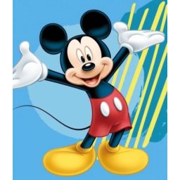 Kocyk polarowy Myszka Miki Mickey Mouse 120 x 140 cm