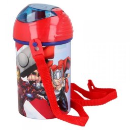 Bidon Kubek ze słomką na pasku Marvel Avengers