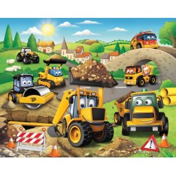 Tapeta 3D Moja pierwsza koparka JCB