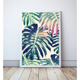Plakat Monstera - A4 210x297mm