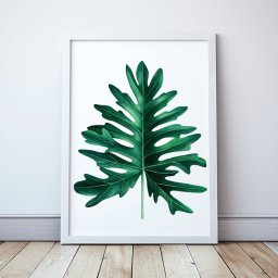 Plakat Liść 3 - A4 210x297mm