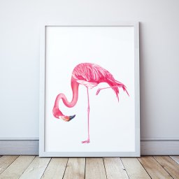 Plakat Flaming 2 - A4 210x297mm