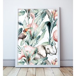 Plakat Safari - A4 210x297mm