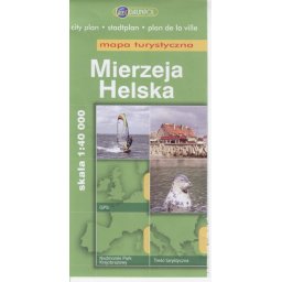 Mierzeja Helska mapa turystyczna 1:40 tyś. Euro Pilot