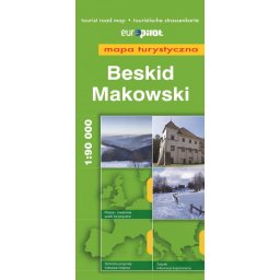 Beskid Makowski mapa turystyczna 1:90 000