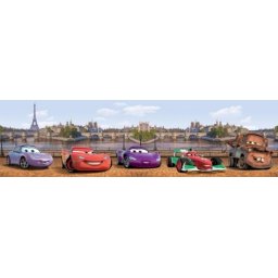 Bord Disney Cars in London 14cm Auta Samochody pasek dekoracyjny