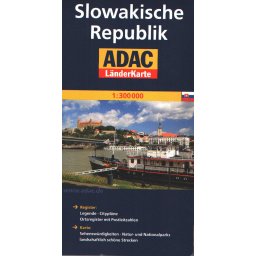 ADAC Slowakische Republik 1:300tyś.TW.
