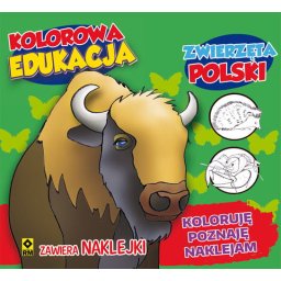 Zwierzęta Polski. kolorowa edukacja