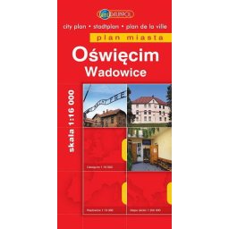 Oświęcim, Wadowice plan miasta 1 :16 tyś.