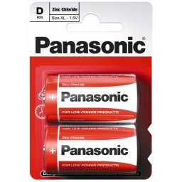 PANASONIC BATERIA R20 zwykła (blister 2