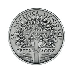 20 zł 2009 65. rocznica likwidacji getta w Łodzi