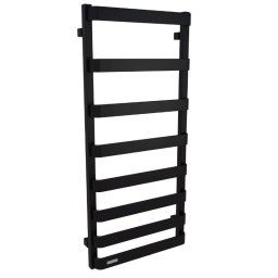 Oltens Varme grzejnik łazienkowy 108,5x50 cm czarny mat 55001300