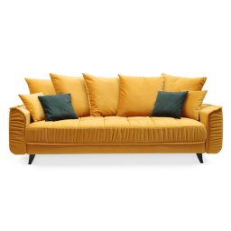 FLAM HR LUX Sofa z funkcją spania i pojemnikiem