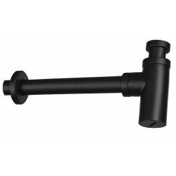 Deante Nero Syfon do umywalki czarny mat NHC B31K