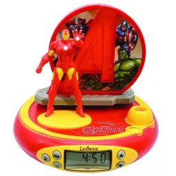Budzik z projektorem AVENGERS figurka 3D