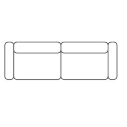 LOGO Sofa 3 Bez funkcji spania