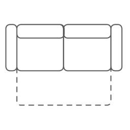 MAYON Sofa 3F z funkcją spania