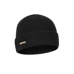 Czapka zimowa Wanderer merino wool czarna Helikon-tex