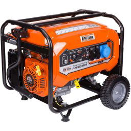 OLEO MAC OM LINE PZU 65 DCS AGREGAT GENERATOR PRĄDOTWÓRCZY 3x230V AVR 5,5 KW - OFICJALNY DYSTRYBUTOR - AUTORYZOWANY DEALER OLEO MAC