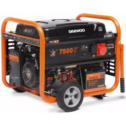 DAEWOO GDA 8500E-3 AGREGAT GENERATOR PRĄDOTWÓRCZY Z ROZRUSZNIKIEM 1x16A 230V, 1x16A 380V AVR MOC 7,5kW - OFICJALNY DYSTRYBUTOR - AUTORYZOWANY DEALER DAEWOO