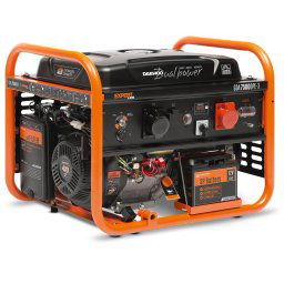 DAEWOO GDA 7500DPE-3 AGREGAT GENERATOR PRĄDOTWÓRCZY DAEWOO GDA 7500DPE-3 DUAL POWER ROZRUSZNIK , 1x32A, 1x16A 380V AVR 6,5kW - OFICJALNY DYSTRYBUTOR DAEWOO