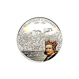 Cook Islands - 2010, 5 dolarów - Wielcy dowódcy - Władysław Jagiełło - Grunwald