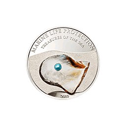 Palau - 2010, 5 dolarów - Perła Błękitna - Klejnoty morza