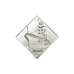 Palau - 2010, 10 dolarów - MARAT - Okręt Wojenny