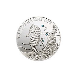Tuvalu - 2010, 1 dolar - Życie morskie - Konik Morski