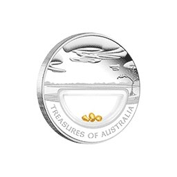 Australia - 2010, 1 dolar - Skarby Australii - Samorodki Złota