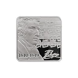 Niue - 2010, 1 dolar - Fryderyk Chopin - 200. rocznica urodzin