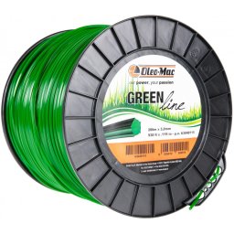 ŻYŁKA TNĄCA OLEO-MAC Green Line 3mm / 286 m. DO KOSY PROFIL GWIAZDKA, SZPULA 63040115 - OFICJALNY DYSTRYBUTOR - AUTORYZOWANY DEALER OLEO MAC