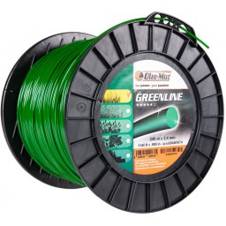 ŻYŁKA TNĄCA OLEO-MAC Green Line 2,4mm / 349 m. DO KOSY PROFIL OKRĄGŁY , SZPULA 63040107 - OFICJALNY DYSTRYBUTOR - AUTORYZOWANY DEALER OLEO MAC